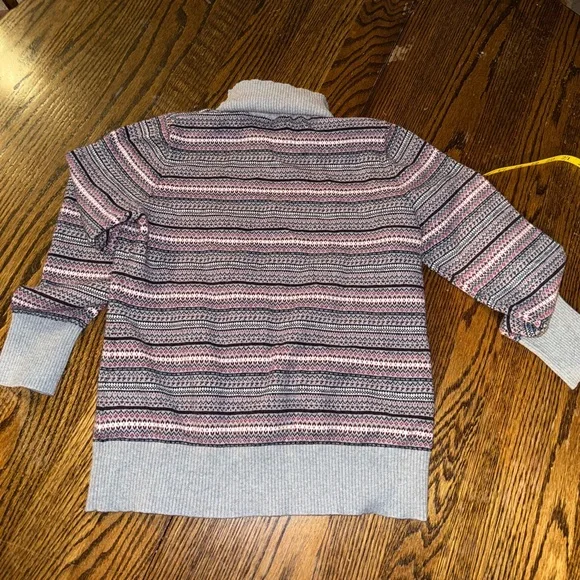 LL Bean Stripe Turtleneck - Picture 4 of 5